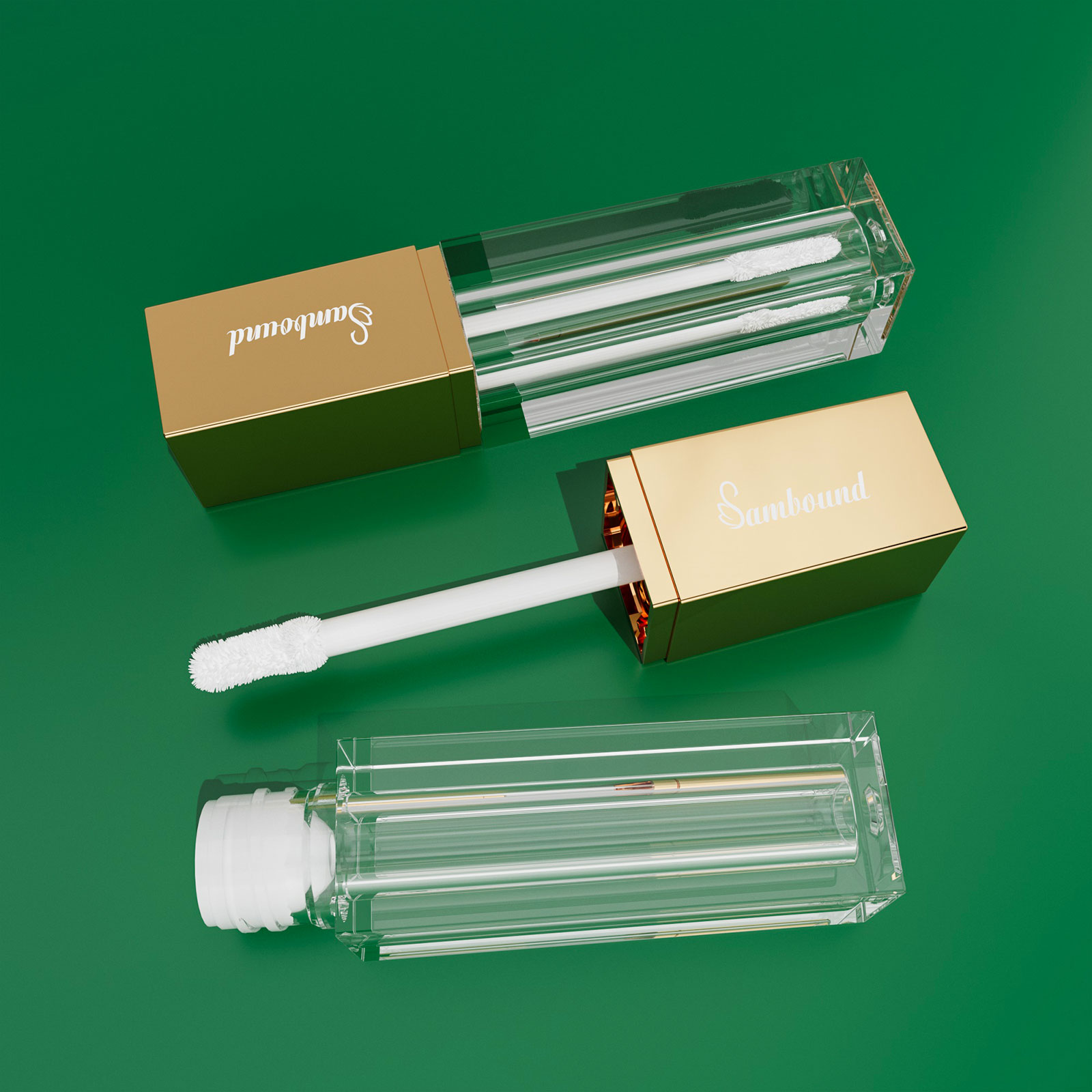 方形PET環(huán)保材質(zhì)唇釉管