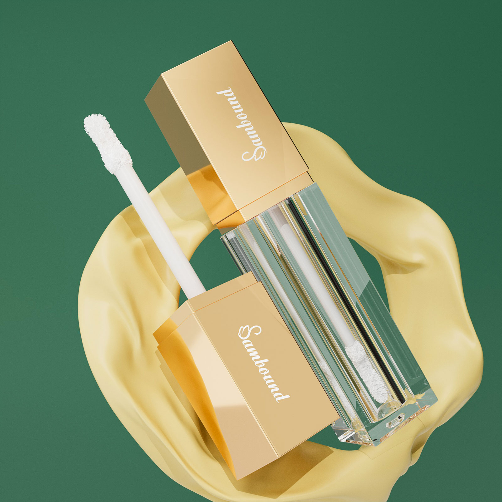 方形PET環(huán)保材質(zhì)唇釉管